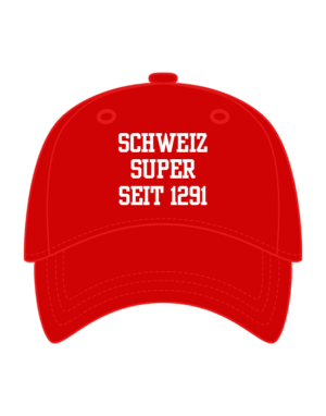Cap <br><b>SCHWEIZ <br>SUPER SEIT 1291</b>