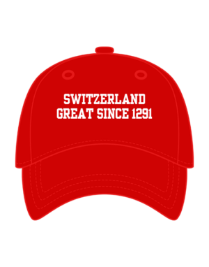 Cap <br><b>SWITZERLAND <br>GREAT SINCE 1291</b>